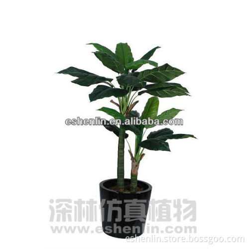 plastic artificial anthurium plants;artificial banana trees